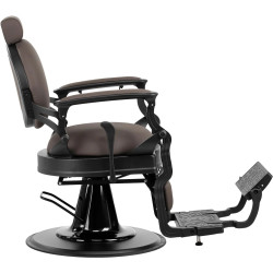 Fotoliu de coafor Gabbiano Niccolo 153415 (Brown/Black) Thumb