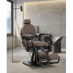 Fotoliu de coafor Gabbiano Niccolo 153415 (Brown/Black)