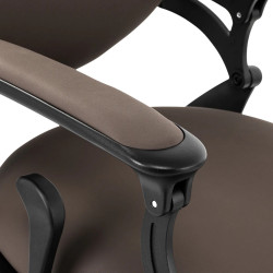 Fotoliu de coafor Gabbiano Niccolo 153415 (Brown/Black) Thumb