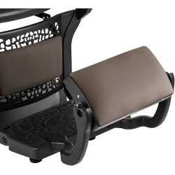 Fotoliu de coafor Gabbiano Niccolo 153415 (Brown/Black) Thumb