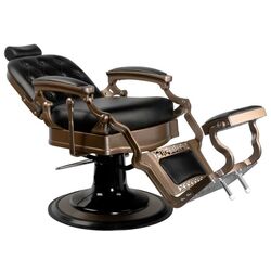 Fotoliu de coafor Gabbiano Old Ernesto (Black) Thumb