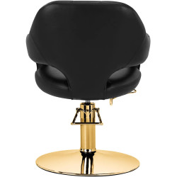 Кресло парикмахерское Gabbiano Parma 137381 (Black/Gold) Thumb