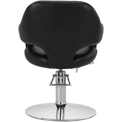 Fotoliu de coafor Gabbiano Parma 147281 (Black/Silver) Thumb