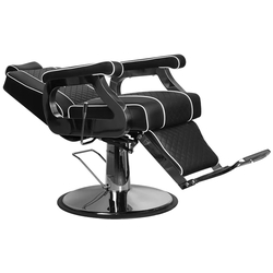 Fotoliu de coafor Gabbiano Paulo (Black) Thumb