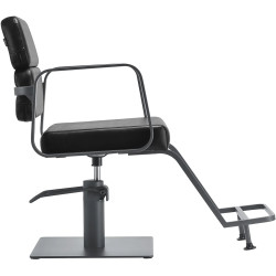 Fotoliu de coafor Gabbiano Porto 154139 (Black/Grey) Thumb