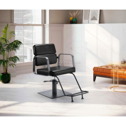 Fotoliu de coafor Gabbiano Porto 154139 (Black/Grey)