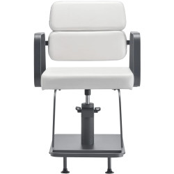 Fotoliu de coafor Gabbiano Porto 154140 (White/Grey) Thumb