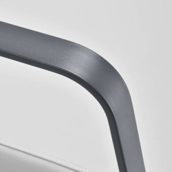 Fotoliu de coafor Gabbiano Porto 154140 (White/Grey) Thumb