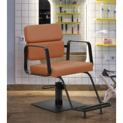 Fotoliu de coafor Gabbiano Porto 154171 (Dark Orange/Black)