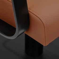 Fotoliu de coafor Gabbiano Porto 154171 (Dark Orange/Black) Thumb