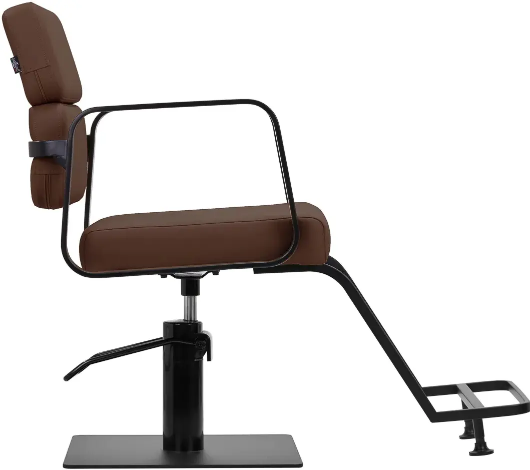 Fotoliu de coafor Gabbiano Porto 154172 (Chocolate/Black)