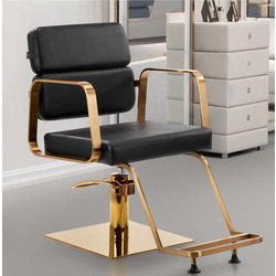 Fotoliu de coafor Gabbiano Porto-GM 148037 (Black/Gold)