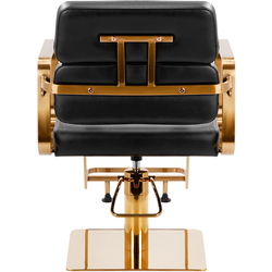 Fotoliu de coafor Gabbiano Porto-GM 148037 (Black/Gold) Thumb