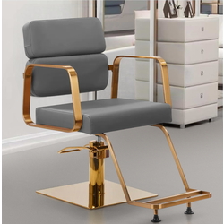 Fotoliu de coafor Gabbiano Porto-GM 148039 (Grey/Gold)