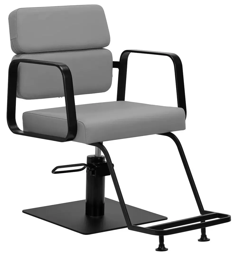 Fotoliu de coafor Gabbiano Porto (Grey/Black)