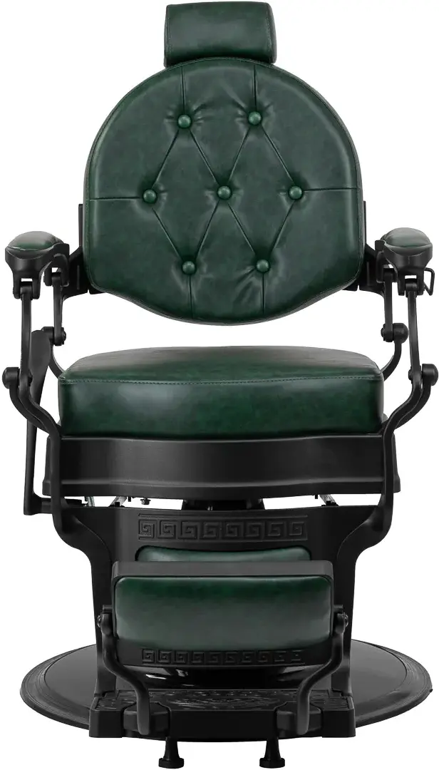 Fotoliu de coafor Gabbiano President 153445 (Green/Black)