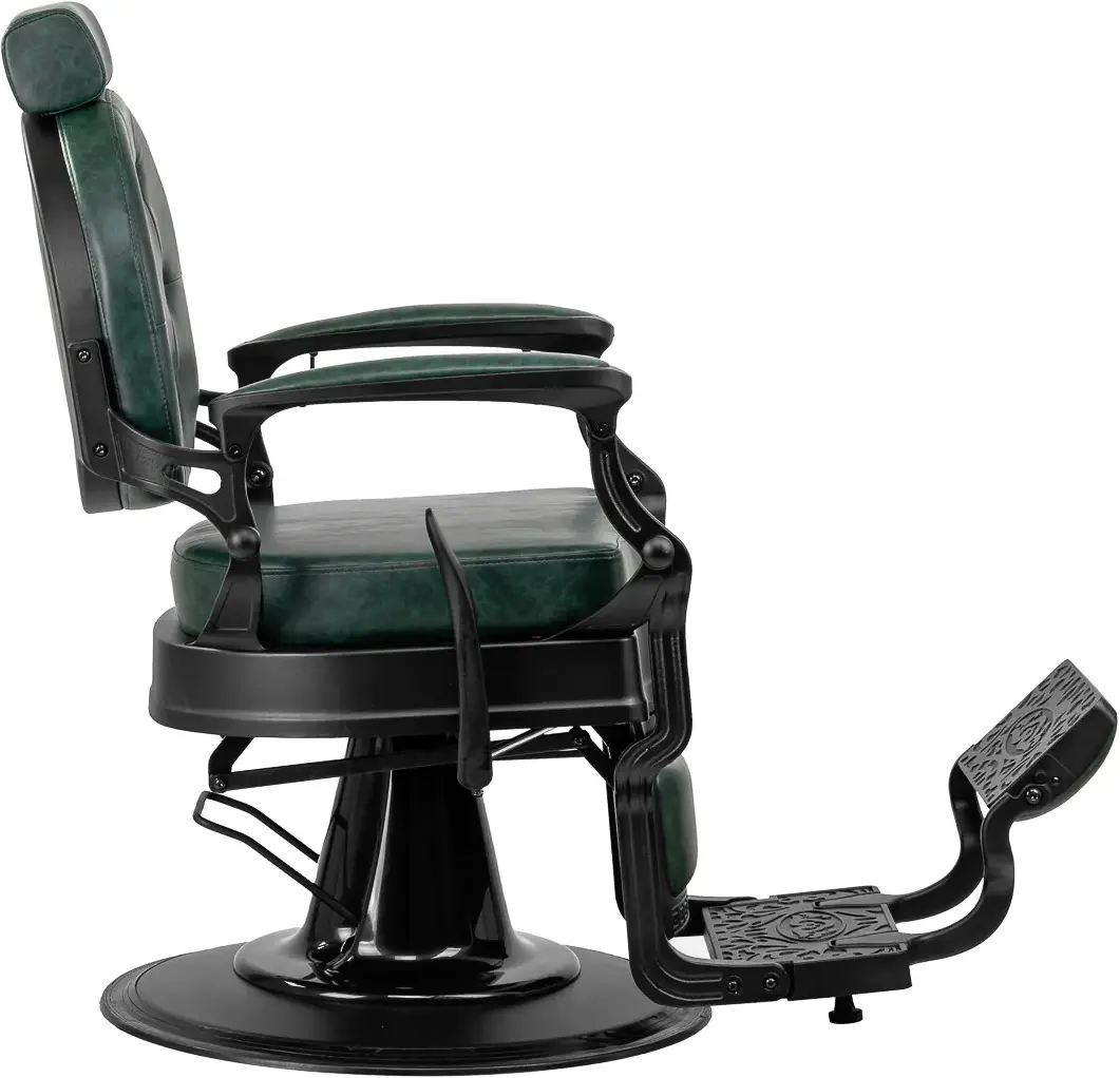 Fotoliu de coafor Gabbiano President 153445 (Green/Black)