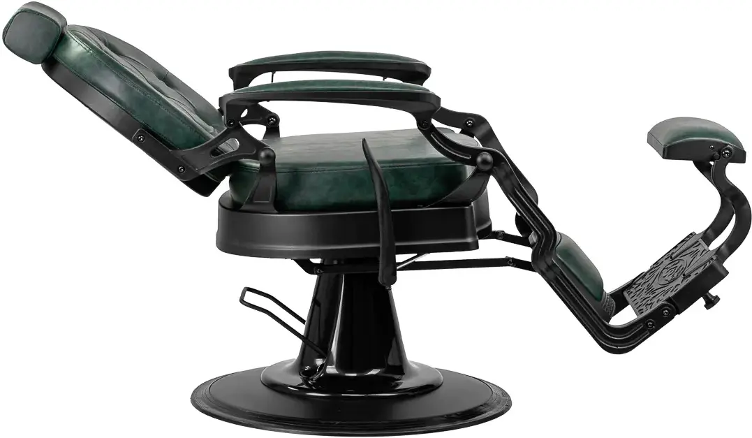 Fotoliu de coafor Gabbiano President 153445 (Green/Black)