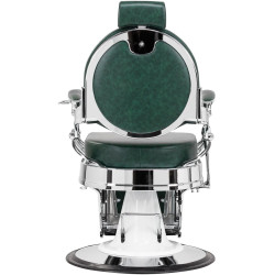 Fotoliu de coafor Gabbiano President 153446 (Green/Chrome) Thumb