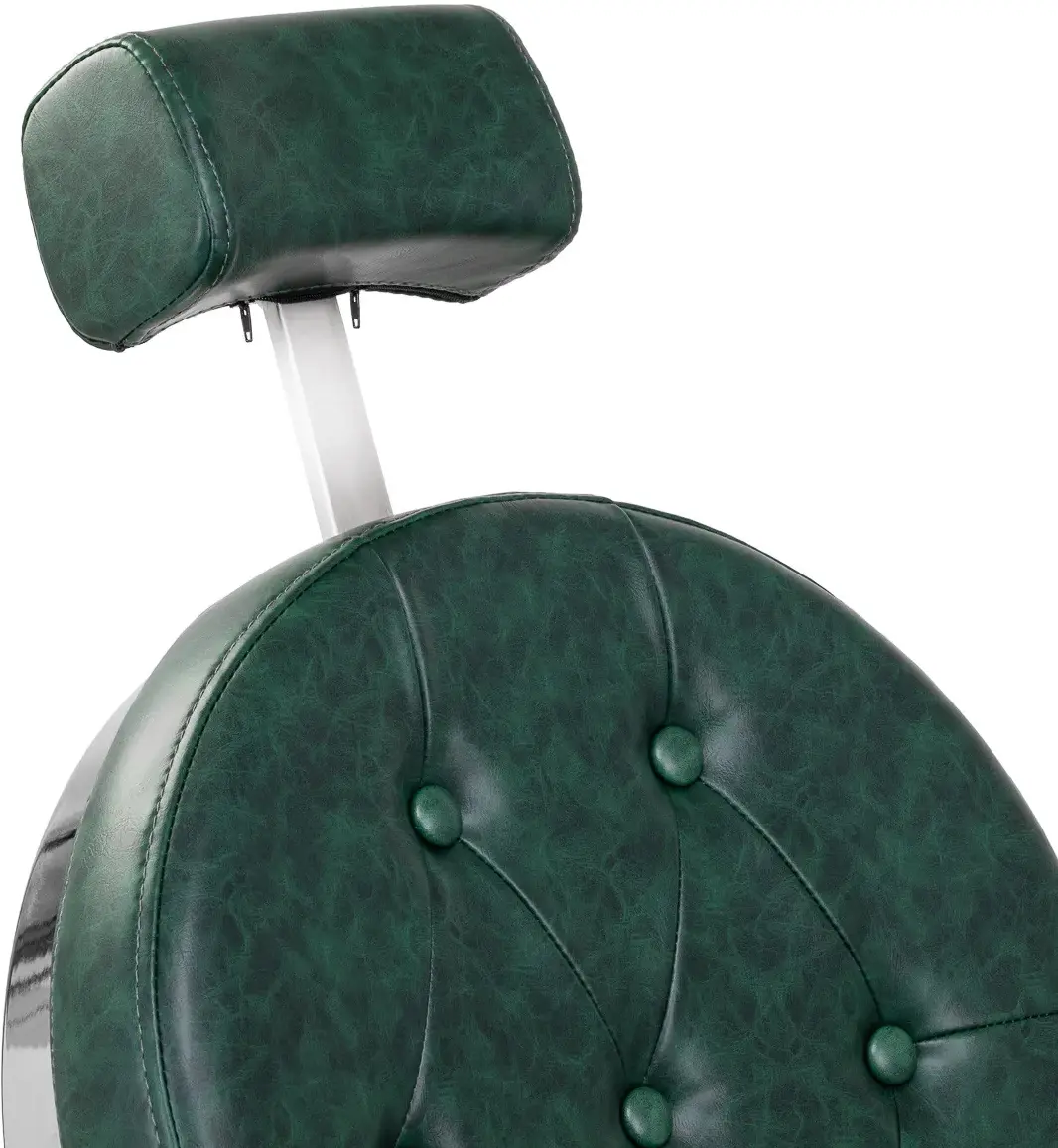 Fotoliu de coafor Gabbiano President 153446 (Green/Chrome)