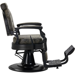 Fotoliu de coafor Gabbiano President Old Leather (Green) Thumb