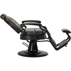 Fotoliu de coafor Gabbiano President Old Leather (Green) Thumb