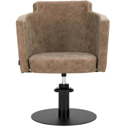 Fotoliu de coafor Gabbiano Roma 148055 (Old Brown) Thumb