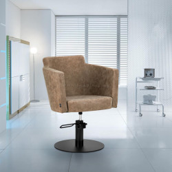 Fotoliu de coafor Gabbiano Roma 148055 (Old Brown)