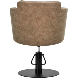 Fotoliu de coafor Gabbiano Roma 148055 (Old Brown) Thumb