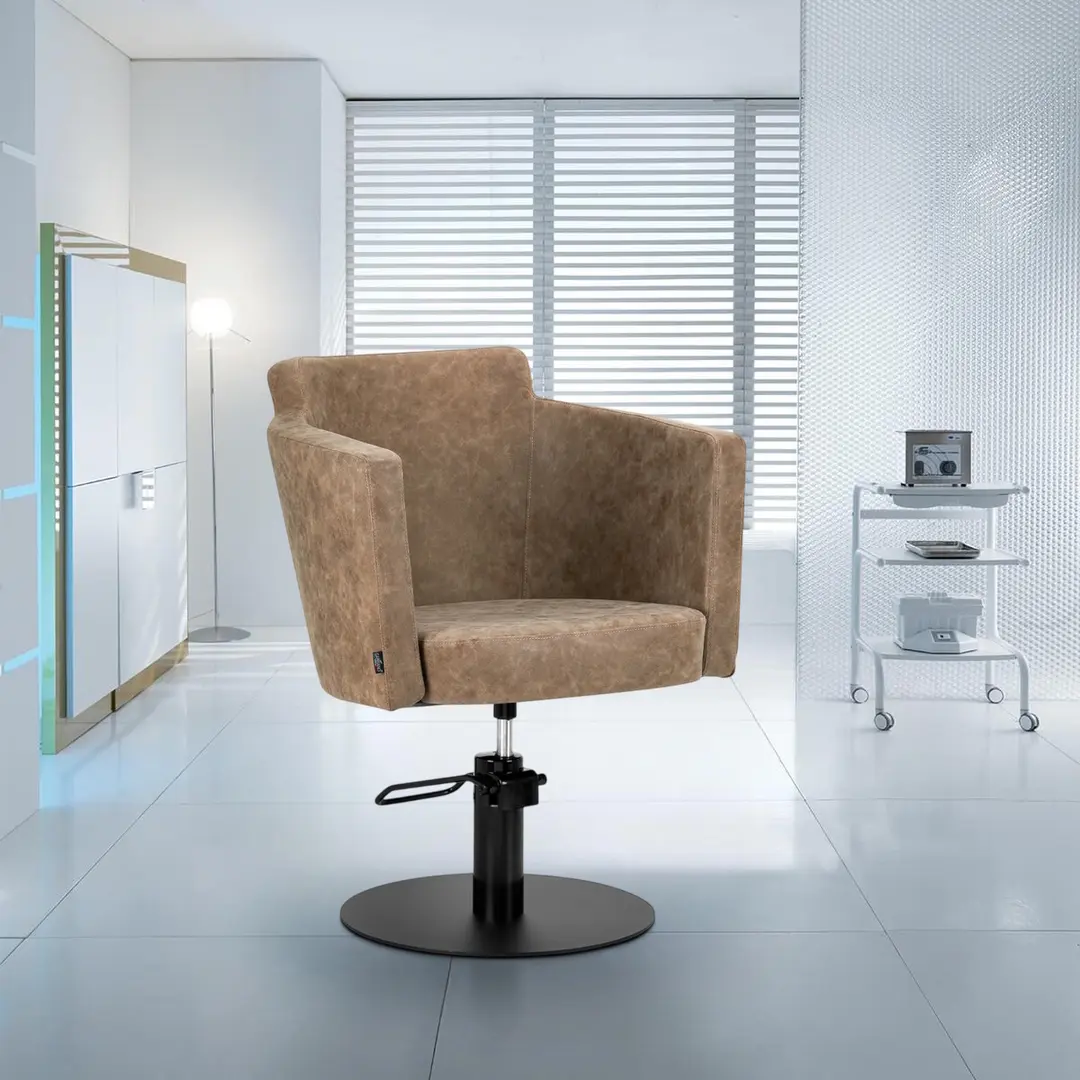 Fotoliu de coafor Gabbiano Roma 148055 (Old Brown)