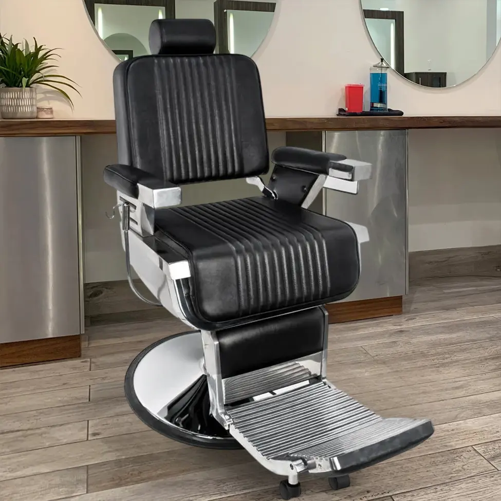 Fotoliu de coafor Gabbiano Royal (Black)