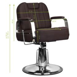 Кресло парикмахерское Gabbiano Rufo (Brown) Thumb