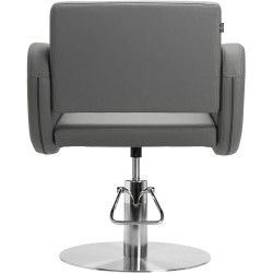 Fotoliu de coafor Gabbiano Sewilla 154167 (Grey/Silver) Thumb