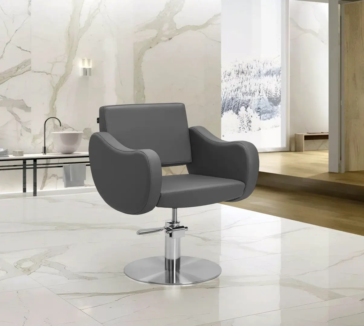 Fotoliu de coafor Gabbiano Sewilla 154167 (Grey/Silver)