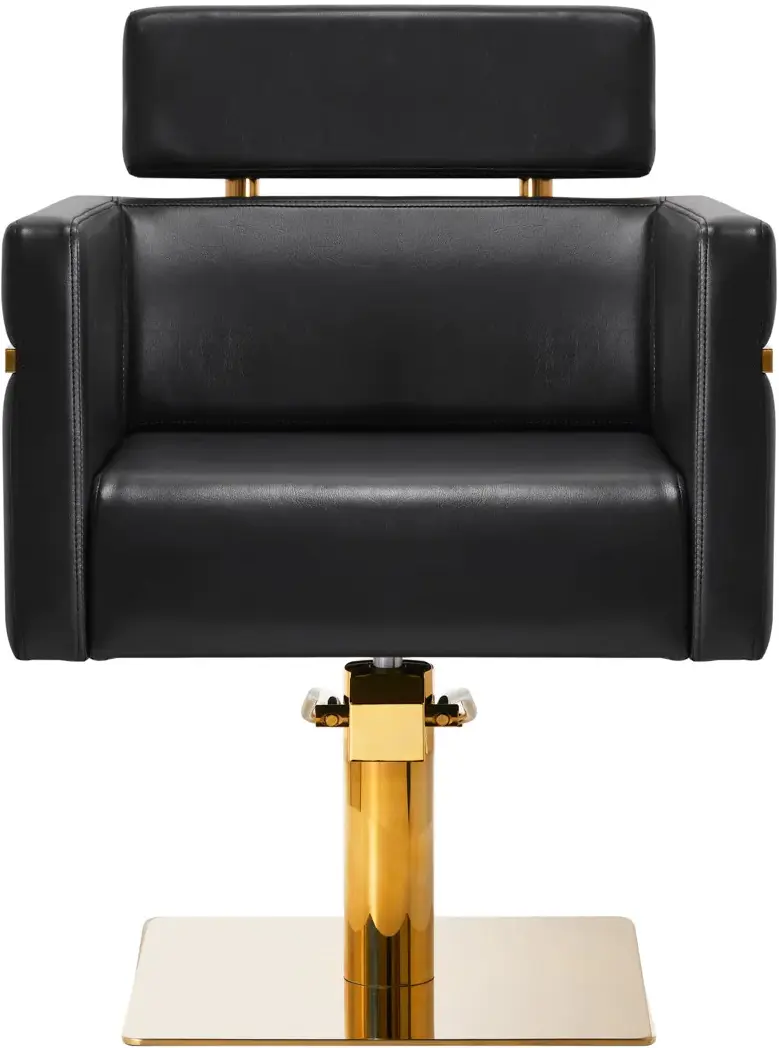 Fotoliu de coafor Gabbiano Toledo 146708 (Black/Gold)