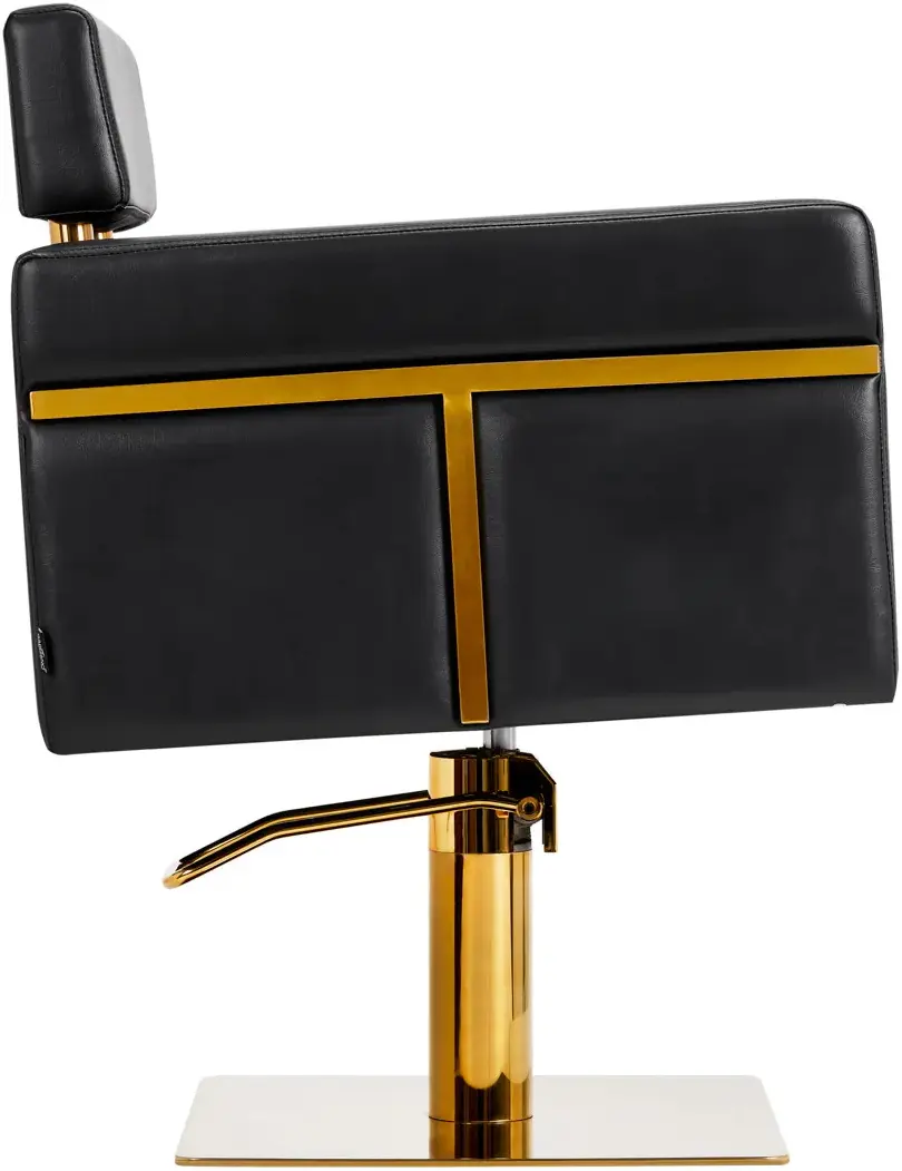 Fotoliu de coafor Gabbiano Toledo 146708 (Black/Gold)