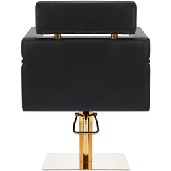 Fotoliu de coafor Gabbiano Toledo 146708 (Black/Gold) Thumb