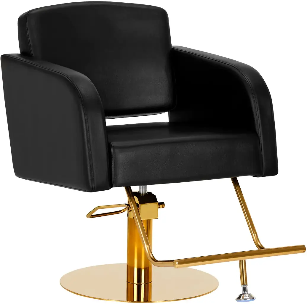 Fotoliu de coafor Gabbiano Turyn 148034 (Black/Gold)