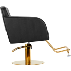 Fotoliu de coafor Gabbiano Turyn 148034 (Black/Gold) Thumb