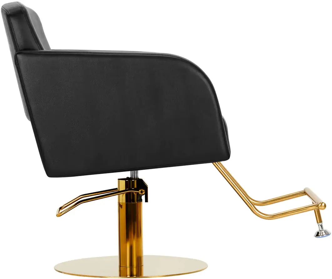 Fotoliu de coafor Gabbiano Turyn 148034 (Black/Gold)