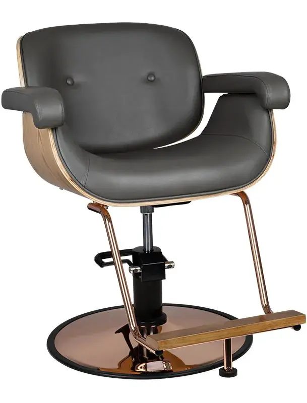 Fotoliu de coafor Gabbiano Venice 133143 (Grey/Wood)