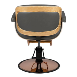 Fotoliu de coafor Gabbiano Venice 133143 (Grey/Wood) Thumb