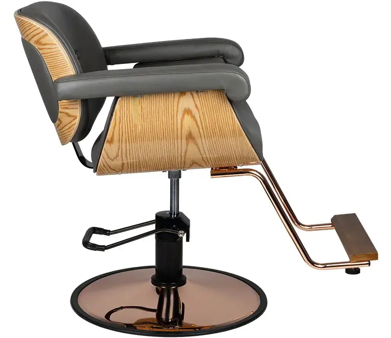 Fotoliu de coafor Gabbiano Venice 133143 (Grey/Wood)