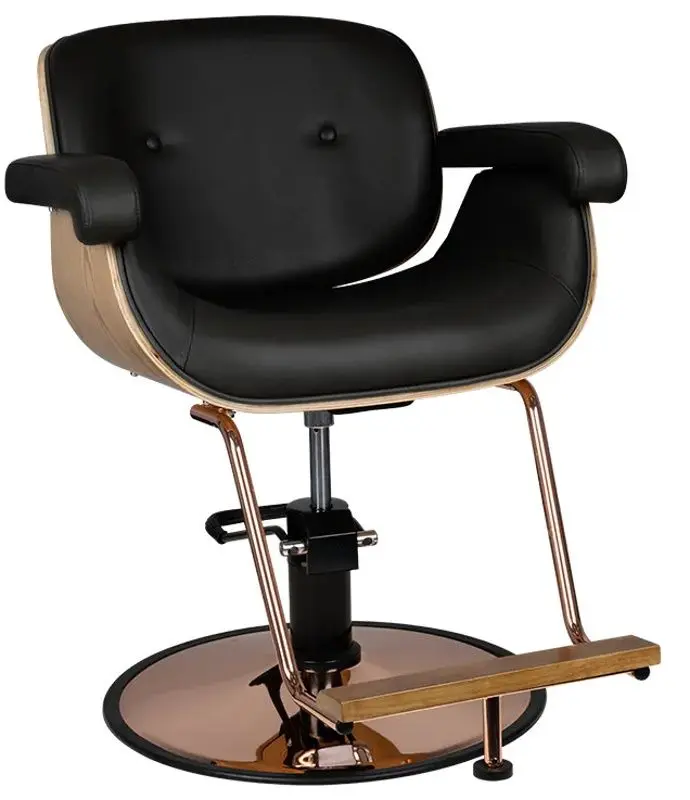 Fotoliu de coafor Gabbiano Venice (Black/Gold)