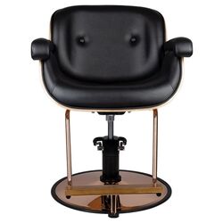 Fotoliu de coafor Gabbiano Venice (Black/Gold) Thumb