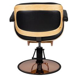 Fotoliu de coafor Gabbiano Venice (Black/Gold) Thumb