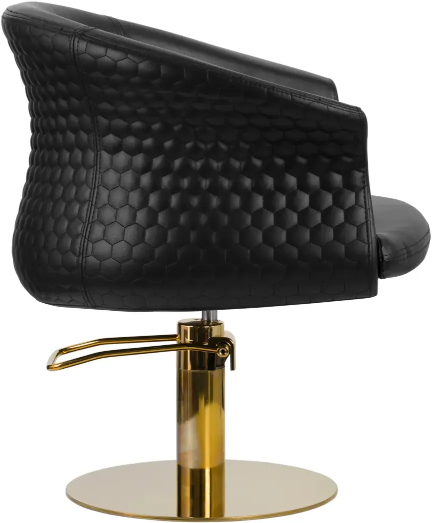 Fotoliu de coafor Gabbiano Wersal 135420 (Black/Gold)