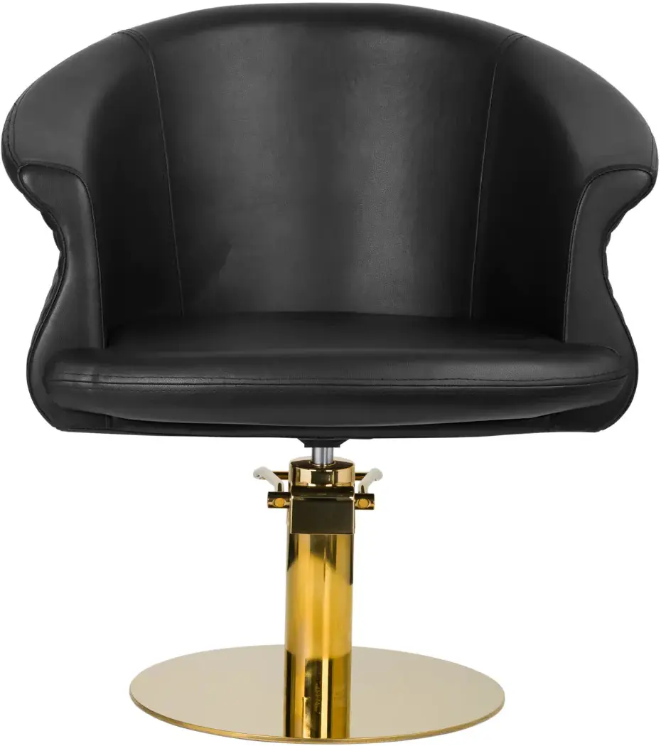 Fotoliu de coafor Gabbiano Wersal 135420 (Black/Gold)