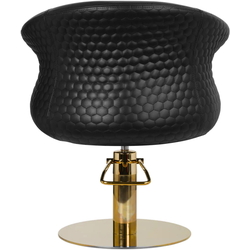 Fotoliu de coafor Gabbiano Wersal 135420 (Black/Gold) Thumb