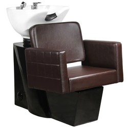 Scafa pentru frizerie Gabbiano Ankara 109238 (Brown/Black/White) Thumb